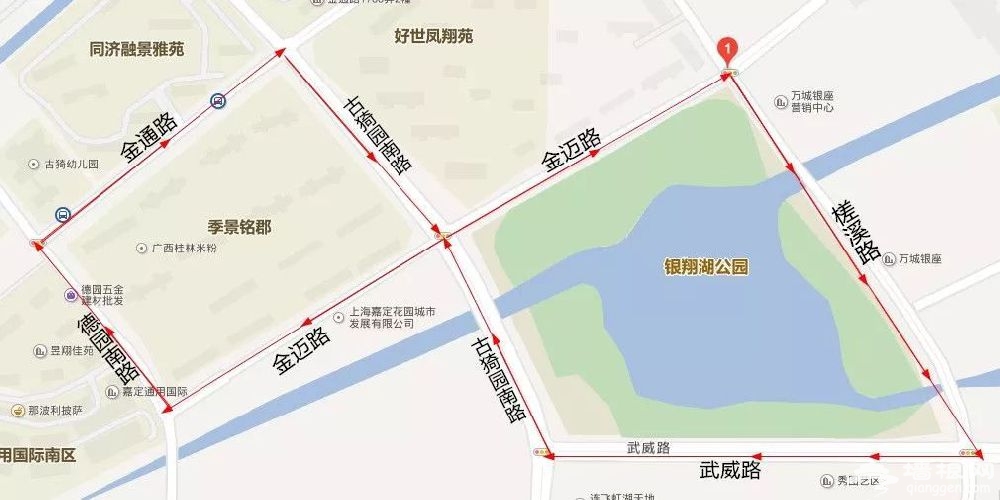 2019上海嘉定全区各大迎新跑路线汇总[墙根网]