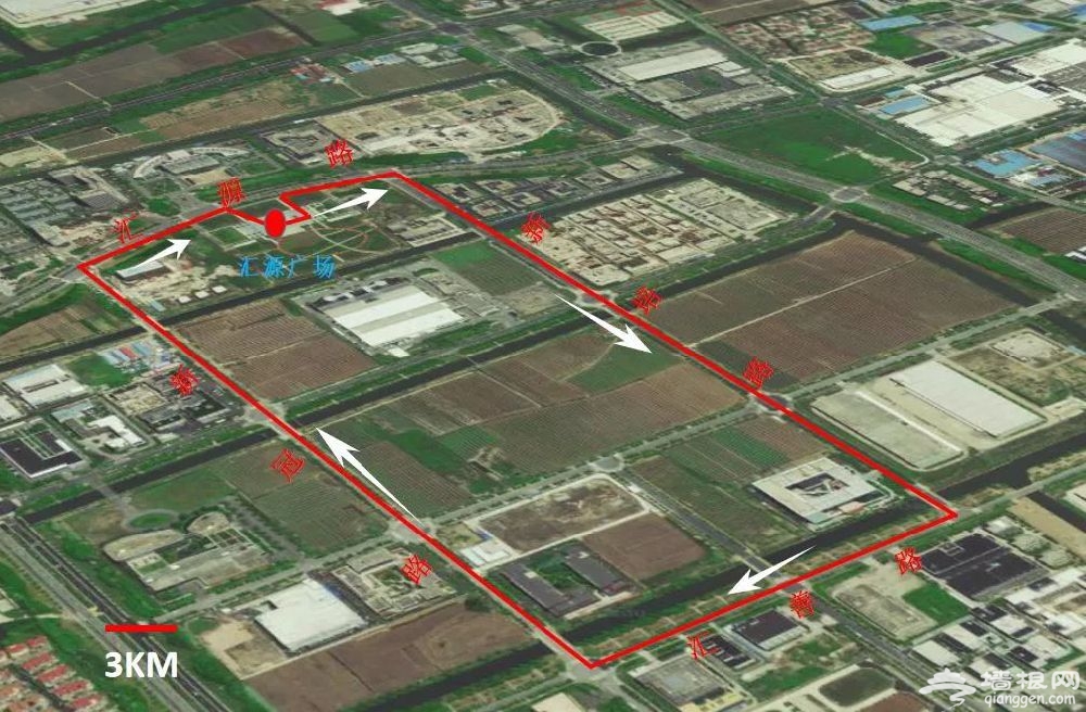 2019上海嘉定全区各大迎新跑路线汇总[墙根网]