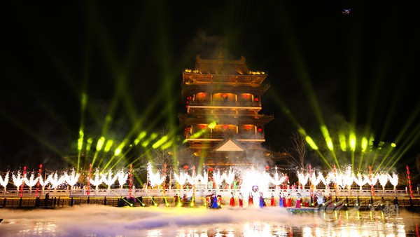 2019台儿庄古城新春花灯会正式开启[墙根网]