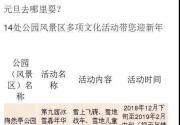 北京市区公园冰场、冰雪嘉年华活动内容、营业时间