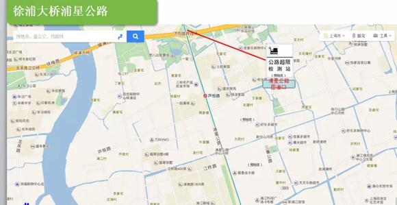 注意！上海新增4处公路治超电子自动检测系统（附位置图）[墙根网]