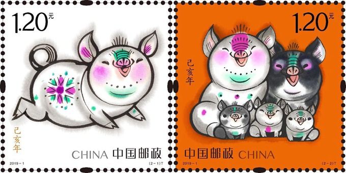 猪年生肖票来了 北京“老邮迷”全家排了一夜队