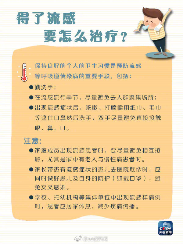 流感有哪些症状如何预防?必备知识[墙根网]