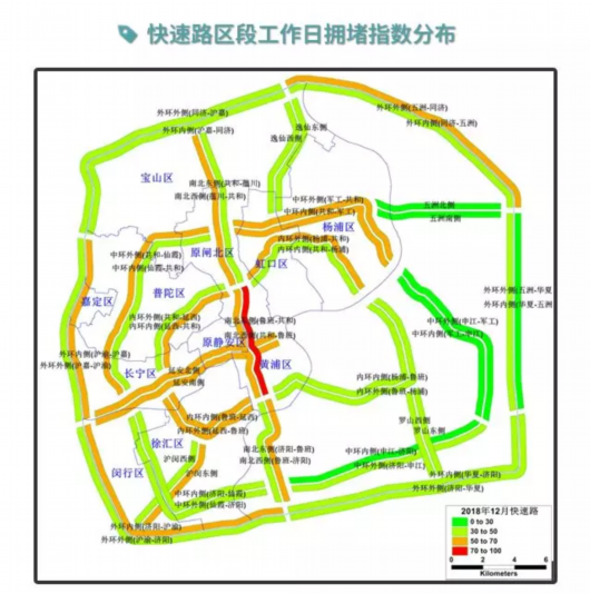 上海快速路哪里最堵？来看这份最新报告[墙根网]