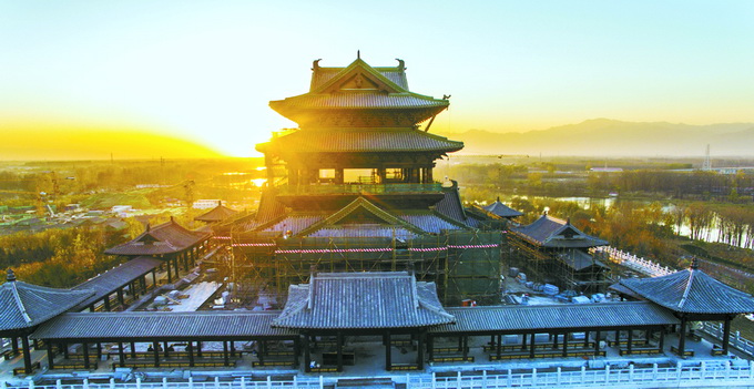 北京世界园艺博览会4月29日开幕 中国馆成首个整体亮相场馆[墙根网]