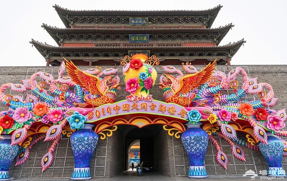 2019中国大同古都灯会1月31日璀璨启幕[墙根网]
