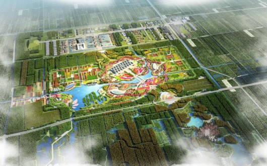 2021第十届中国花博会倒计时800天 崇明六展馆年底力争完成60%