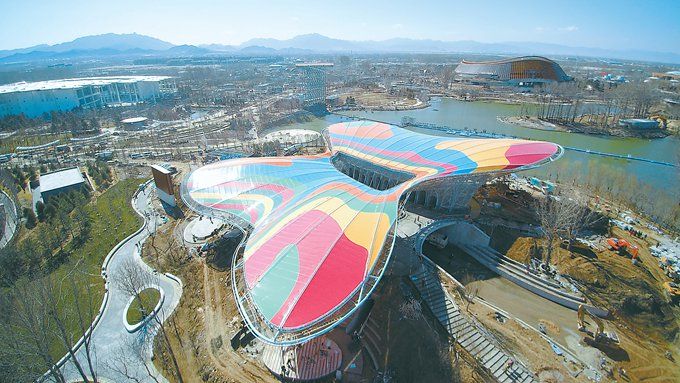 全国首个多彩膜结构建筑是如何诞生的？北京世园会主会场静待八方来客[墙根网]