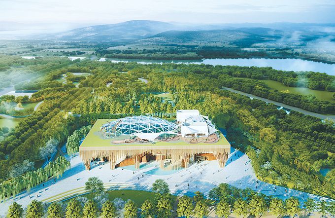 全国首个多彩膜结构建筑是如何诞生的？北京世园会主会场静待八方来客[墙根网]