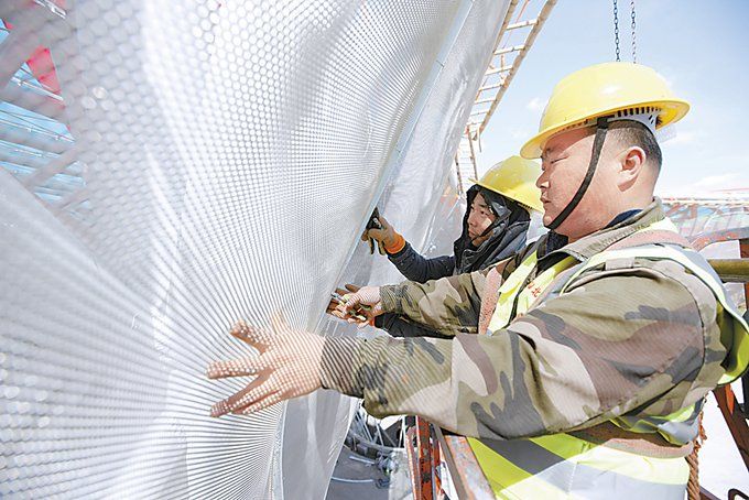 全国首个多彩膜结构建筑是如何诞生的？北京世园会主会场静待八方来客[墙根网]
