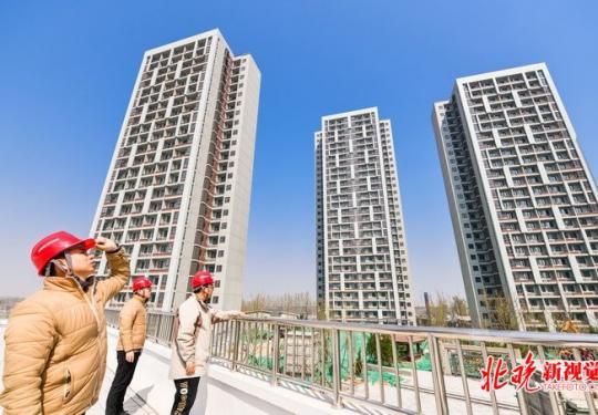 北京通州台湖首批公租房年内投用 施工过程如同“拼乐高”