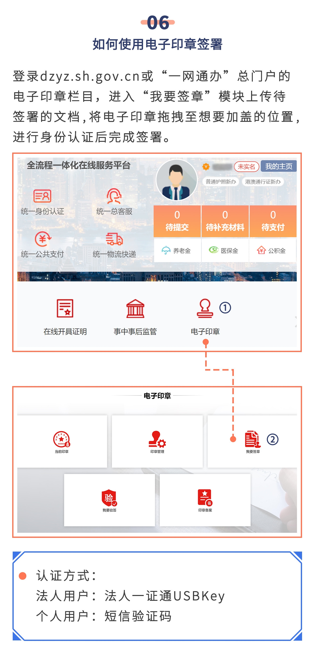 上海“一网通办”再添新服务！电子印章公共服务平台今天上线[墙根网]