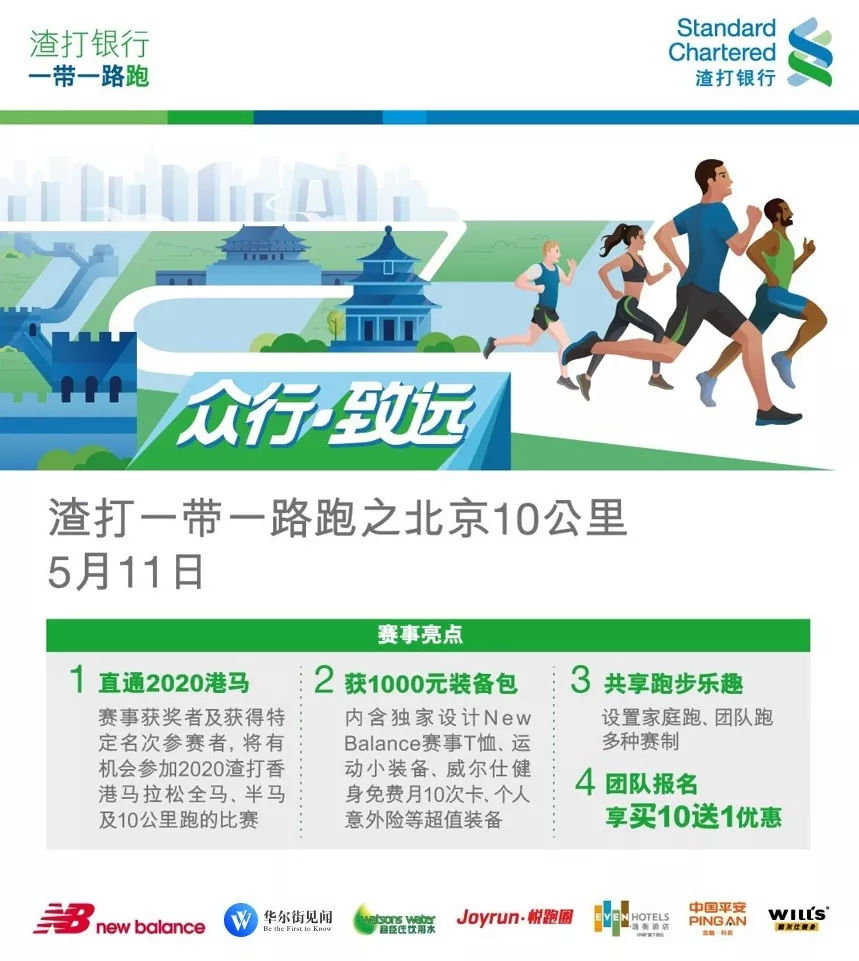 2019渣打北京10公里跑（时间+地点+路线）[墙根网]