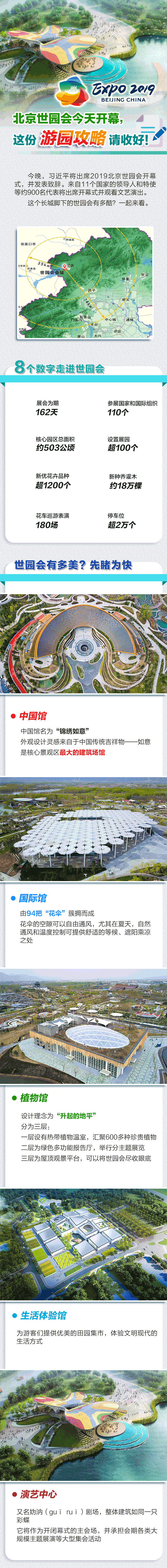 2019北京世园会今天开幕 这份游园攻略请收好!