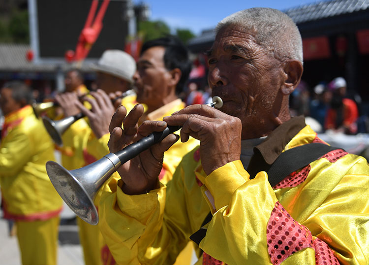 华北四大庙会之一丫髻山庙会开幕[墙根网]