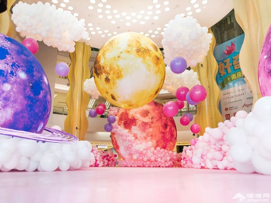 上海静安大悦城告白气球艺术展第三季甜蜜来袭[墙根网]