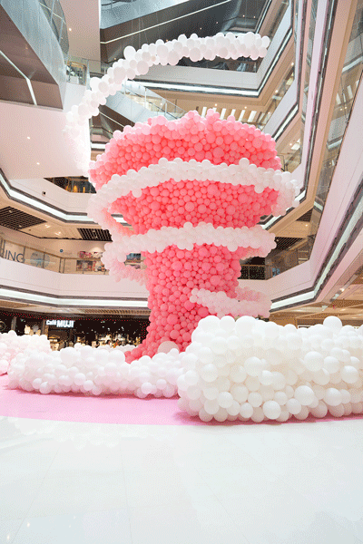上海静安大悦城告白气球艺术展第三季甜蜜来袭[墙根网]