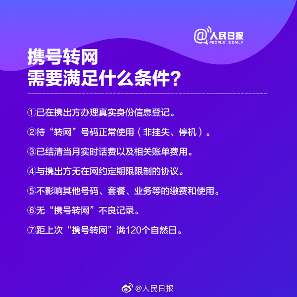 携号转网什么时候实行?办理流程条件[墙根网]