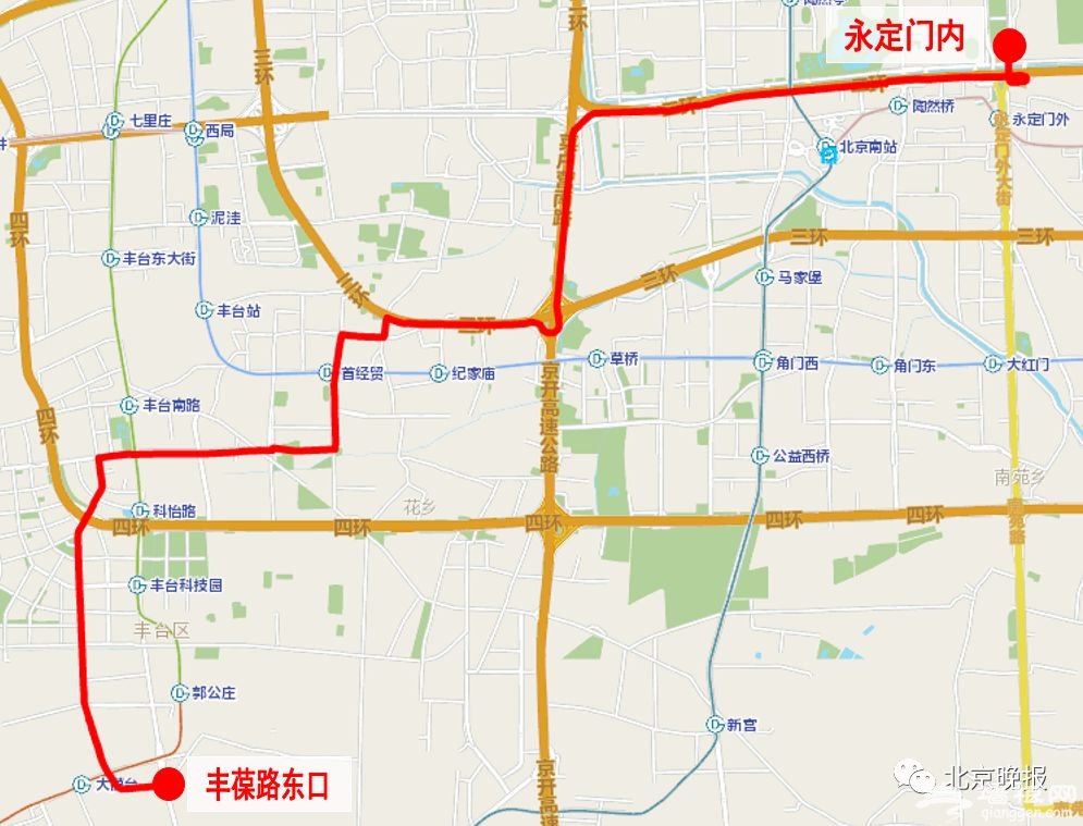 周六起北京17条公交线优化调整，去这俩大医院更方便了[墙根网]