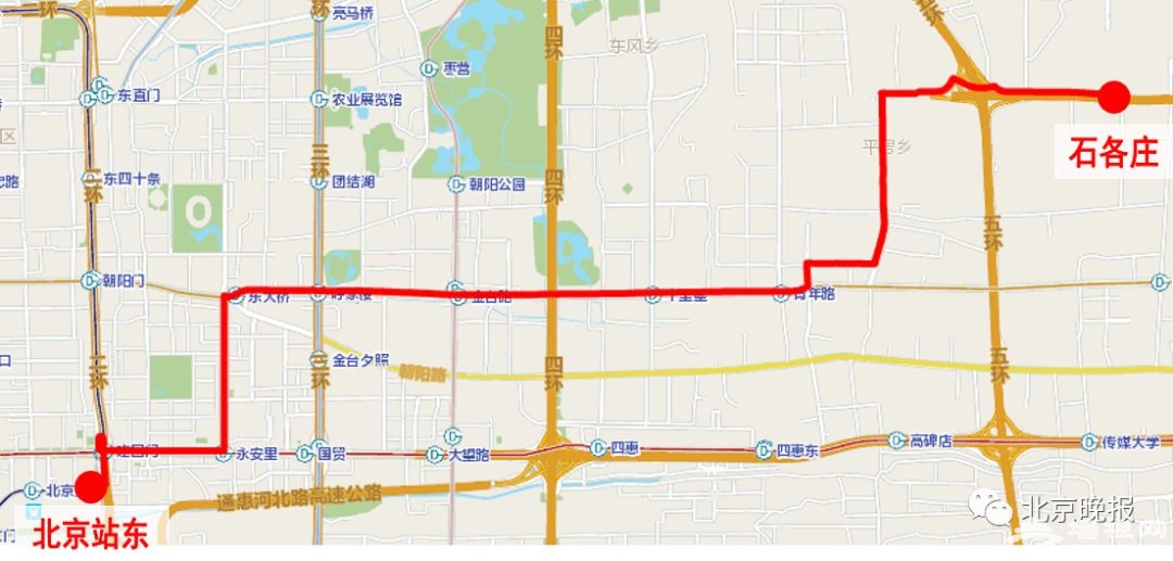 周六起北京17条公交线优化调整，去这俩大医院更方便了[墙根网]