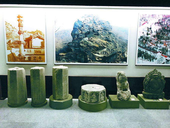 北京永定河文化博物馆:展厅一角复原京西古民居 了解门头沟历史
