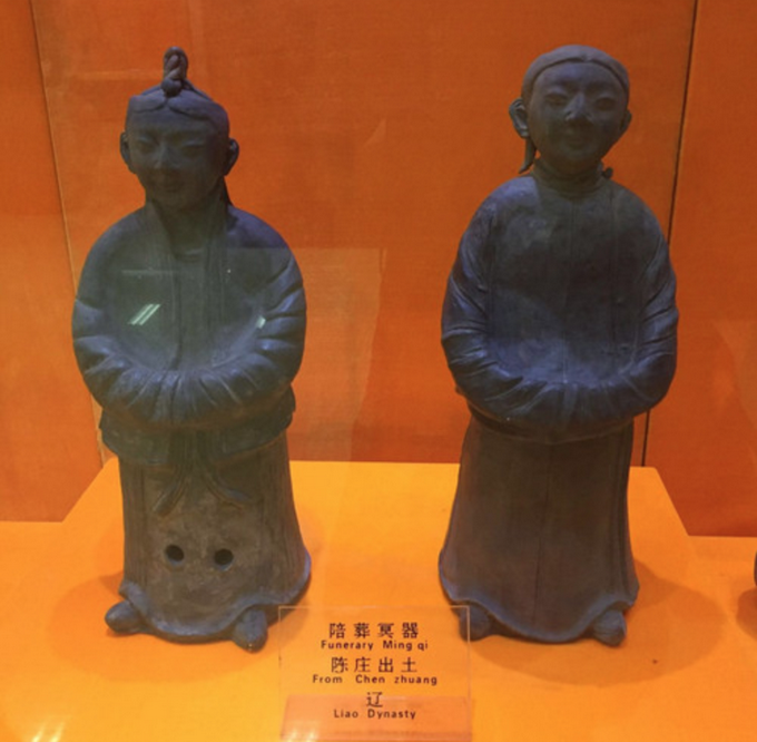 北京昌平博物馆：古代陶俑成网红 “呆萌混搭风”是民族交融的物证[墙根网]