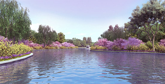 北京环球主题公园度假区景观水系预计2020年上线[墙根网]