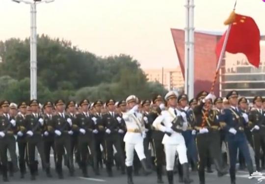 2019中国仪仗队在白俄罗斯阅兵现场 附直播视频