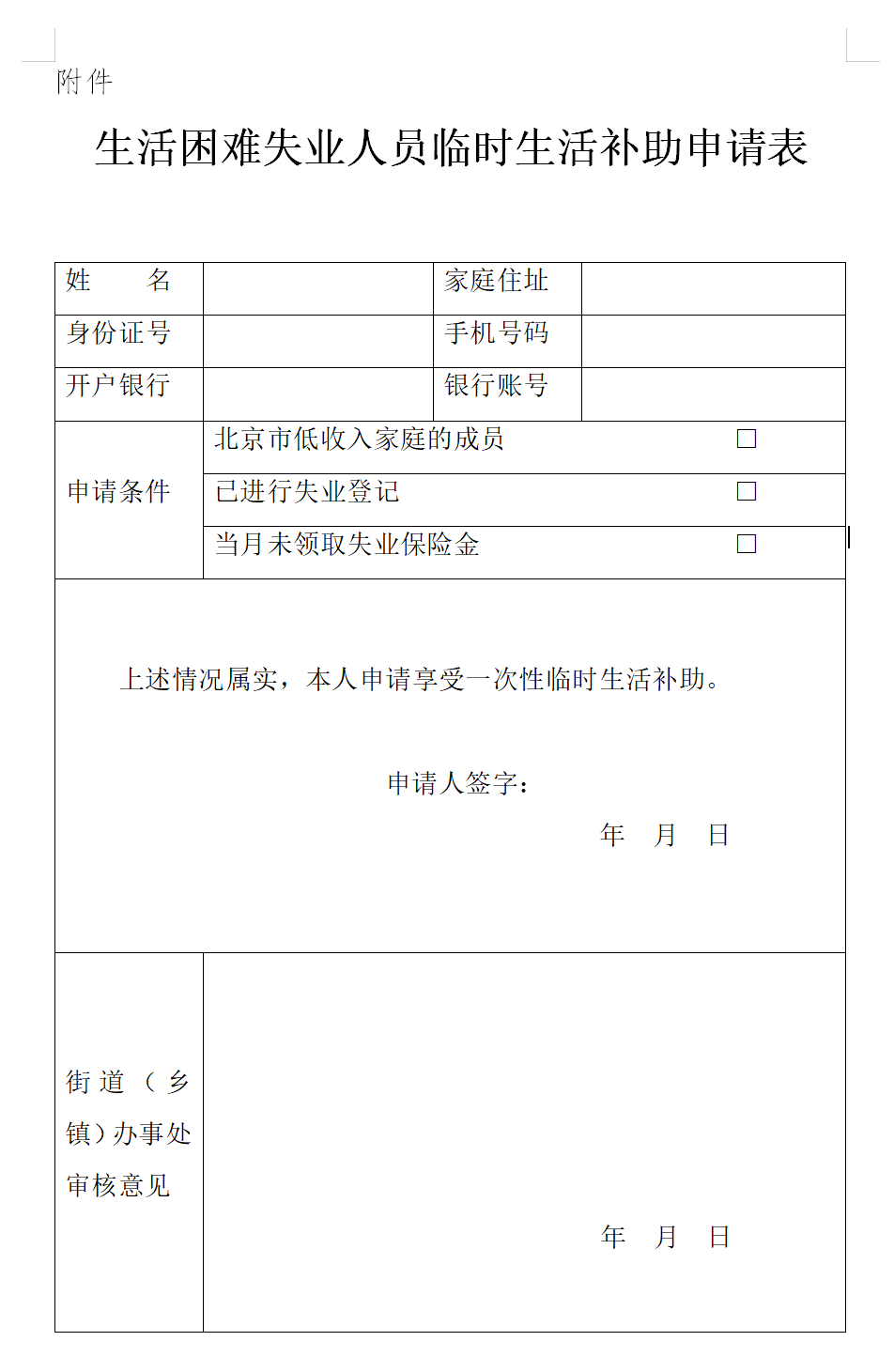2019北京困难失业人员临时生活补助发放范围标准及发放流程[墙根网]