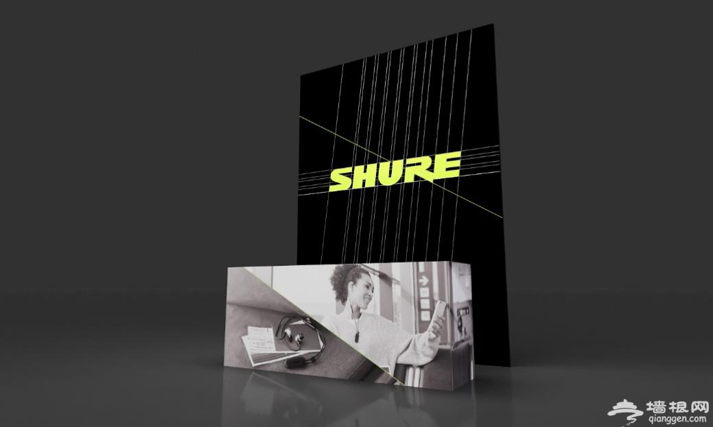 SHURE x《九宫矩阵》沉浸式音乐光影艺术展[墙根网]