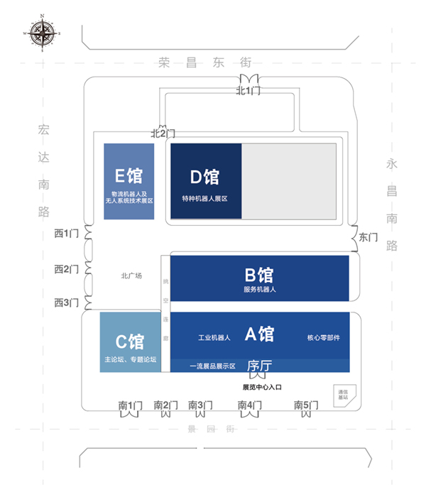 2019世界机器人博览会概况(展馆布局+展区介绍)[墙根网]