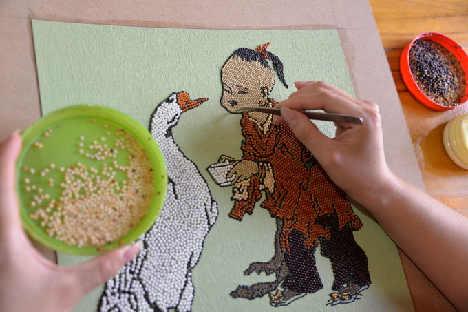 中国首届粮食画展将在京举办[墙根网]