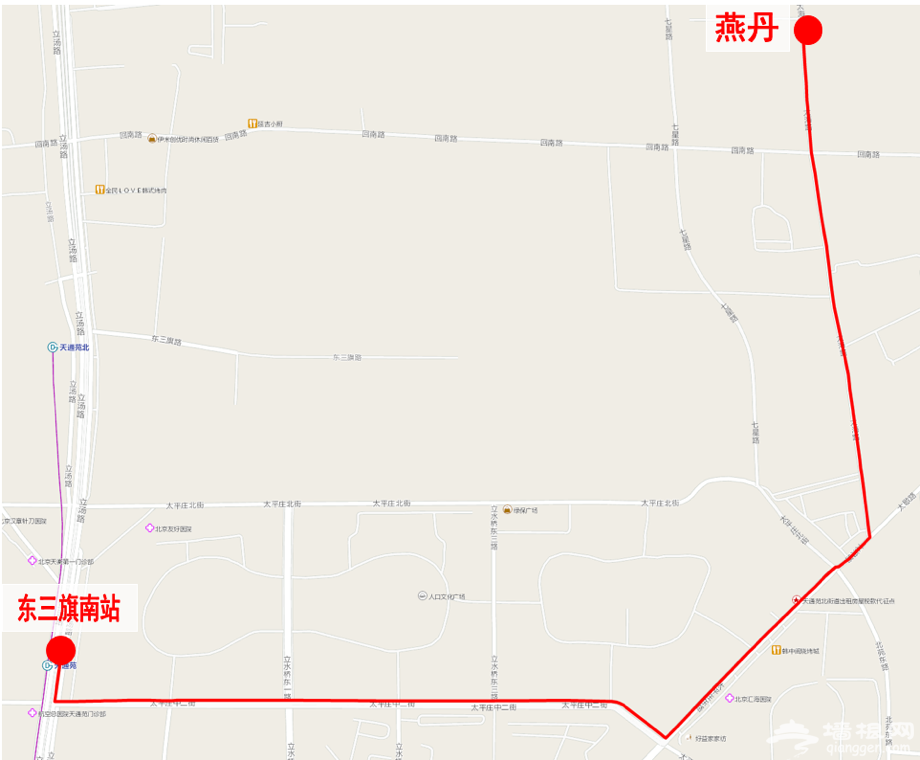 8月30日起北京新开9条公交线路首末站及经过站点[墙根网]