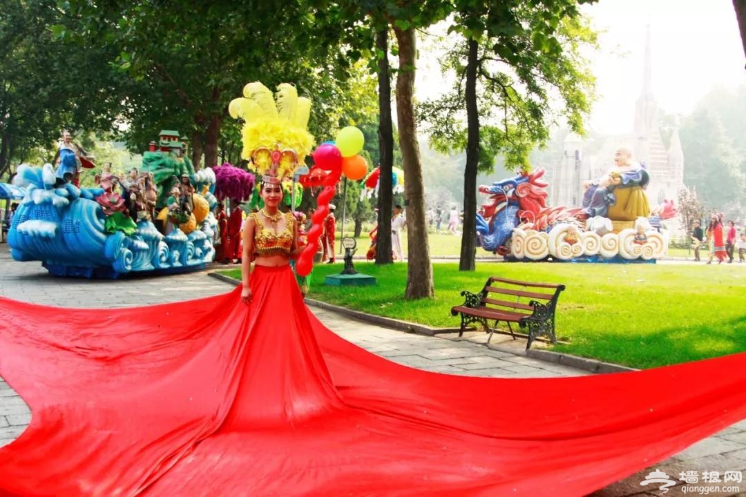北京世界公园中秋举办“月圆五洲欢聚会”[墙根网]