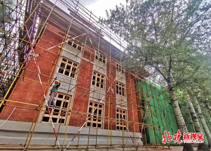 北影厂“八一楼”修缮将于明年6月完工 厂区还将建电影博物馆[墙根网]
