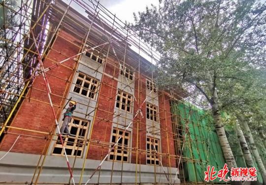 北影厂“八一楼”修缮将于明年6月完工 厂区还将建电影博物馆