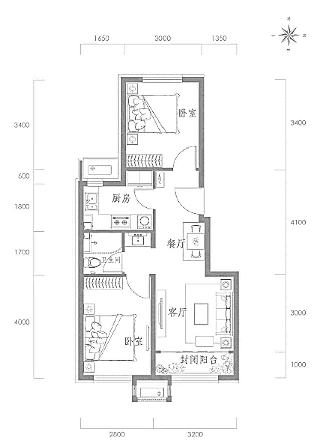 石景山区古城南街东侧1612-819、1612-820地块（瑞锦苑）共有产权住房项目申购登记公告[墙根网]