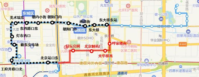 下周二起，6条途经北京王府井公交线路有调整[墙根网]