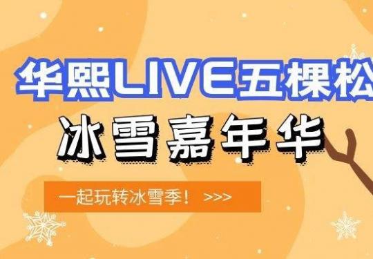 2019-2020北京华熙live五棵松冰雪嘉年华门票优惠抢