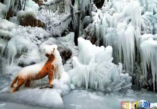 美爆了！京郊冰瀑奇观惊艳了整个冬天~