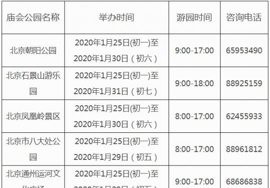 2020北京30万张庙会门票免费抢票攻略(工会会员必看)