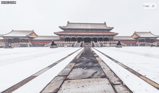 北京今晚又要下雪，还是下一宿，去故宫赏雪啊！然而……