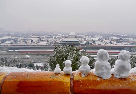北京城将迎来鼠年第一场雪！雪后北风逐渐增大，风寒效应明显