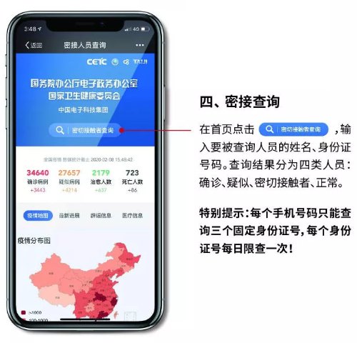 新冠肺炎病例密切接触者测量仪(查询入口+使用说明)[墙根网]