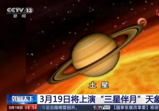 2020年3月19日三星伴月天象观赏指南(时间+地点+直播)