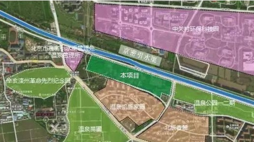 海淀温泉公园三期开建：球场、健身器材、大草坪，应有尽有！[墙根网]