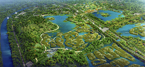 温榆河公园示范区“五一”完工，带您“打卡”京城新美景