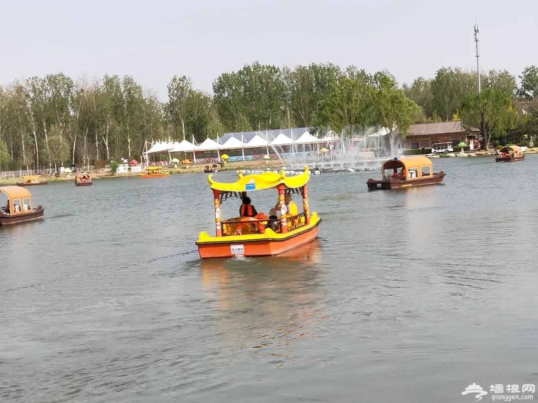 开船啦！即日起北京国际鲜花港、北京奥林匹克水上公园游船正式开航！[墙根网]