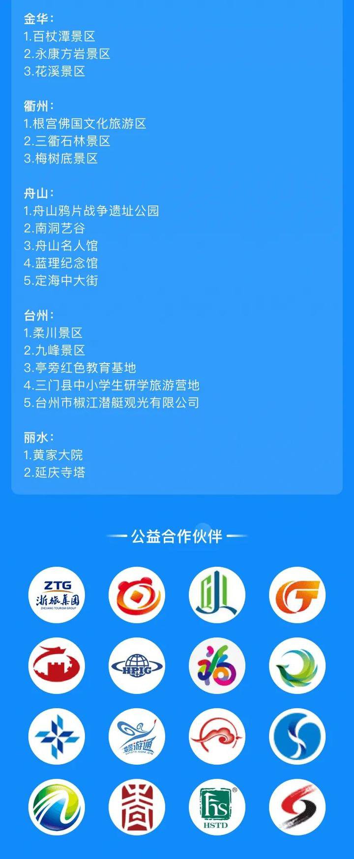 天使码免费游景区有哪些?附名单
