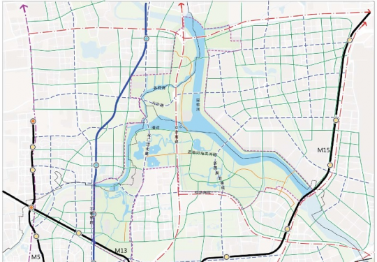 北京温榆河公园周边3条路将成景观大道，规划10条公交走廊